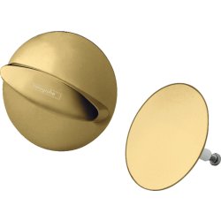 Default Category SensoDays Set ornamente pentru sifon cu preaplin pentru cada Hansgrohe Flexaplus, gold optic lustruit