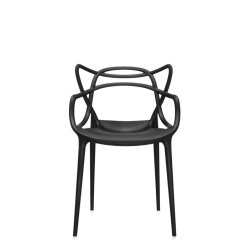 Mobilier Set 2 scaune Kartell Masters design Philippe Starck & Eugeni Quitllet, negru