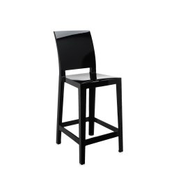 Scaune Set 2 scaune inalte Kartell One More Please design Philippe Starck, 65cm, negru