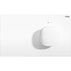 Rezervoare WC Clapeta actionare electronica Viega Visign for More 202, alb metalic