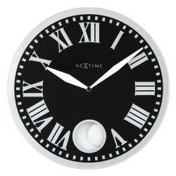 Ceasuri Ceas de perete NeXtime Romana 43cm Black
