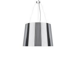 Iluminat electric Suspensie Kartell Ge' design Ferruccio Laviani, E27 max 70W, h37cm, crom