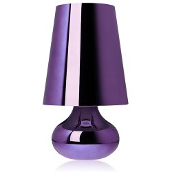 Iluminat electric Veioza Kartell Cindy design Ferruccio Laviani, d23.6cm, h42cm, violet
