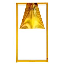 Iluminat electric Veioza Kartell Light Air design Eugeni Quitllet, 32x17x14cm, ambra