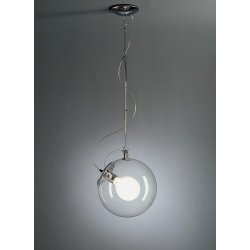 Iluminat electric Suspensie Artemide Miconos design Ernesto Gismondi, transparent
