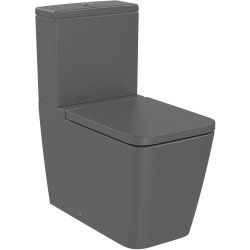 Default Category SensoDays Vas wc Roca Inspira Square Rimless, back-to-wall, 375x645mm, onyx