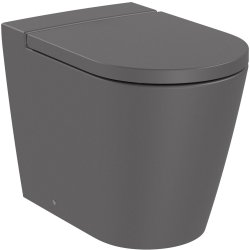 Default Category SensoDays Vas wc Roca Inspira Round Rimless back-to-wall, 370x560cm, onyx