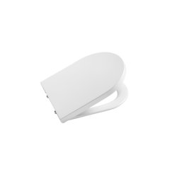 Default Category SensoDays Capac WC Roca Inspira Round Compact cu inchidere lenta si QuickRelease, alb
