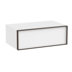 Default Category SensoDays Dulap auxiliar suspendat Roca Inspira cu un sertar, 80cm, alb mat