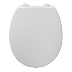 Capac wc cu fixare superioara Ideal Standard Contour 21 pentru proiectie normala alb