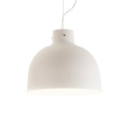 Suspensie Kartell Bellissima design Ferruccio Laviani, LED 15W, d50cm, alb