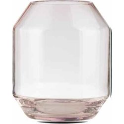 Pentru gazde sofisticate Bol sticla Engels Kerzen Claire S 18 x h 23 cm, Roz