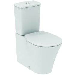 Obiecte sanitare Set complet vas WC Ideal Standard Connect Air AquaBlade back-to-wall cu rezervor asezat si capac Thin slim inchidere lenta