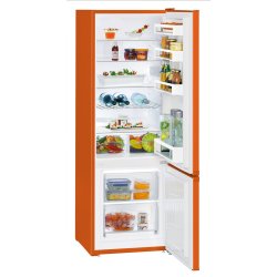 Electrocasnice mari Combina frigorifica Liebherr Comfort CUno 2831 SmartFrost, 265 litri, clasa F, NeonOrange