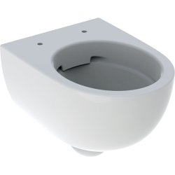 Vase WC Vas wc suspendat Geberit Selnova Compact Rimfree, forma plina