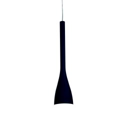 Pendule & Suspensii Suspensie Ideal Lux Flut SP1 Small, 1x60W, 10.5x44-110cm, negru