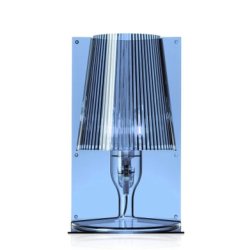 Iluminat electric Veioza Kartell Take design Ferruccio Laviani, E14 max 5W LED, h31cm, albastru