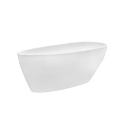 Default Category SensoDays Cada freestanding Besco Goya Matt 160x70cm, alb mat, sifon click-clack cu top cleaning alb