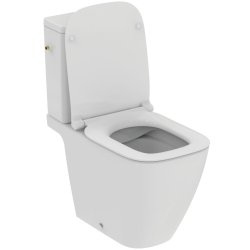 Obiecte sanitare Set vas wc Ideal Standard i.life B Rimless+ cu rezervor asezat si capac inchidere lenta, alb