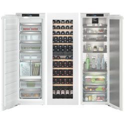 Aparate frigorifice Combina frigorifica incorporabila Side-by-side Liebherr Peak IXRFW 5176, NoFrost, BioFresh, Wine, dozator gheata, SuperSilent, SmartDeviceBox integrat