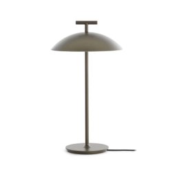 Veioze & Lampadare Veioza Kartell Mini Geen-A, design Ferruccio Laviani, LED 1.5W, h36.5cm, bronz