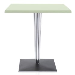 Mese Masa Kartell TopTop design Philippe Starck & Eugeni Quitllet, 70x70cm, verde