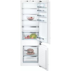 Aparate frigorifice Combina frigorifica incorporabila Bosch KIS87AFE0 Serie 6, 270 litri net, Low Frost, clasa E