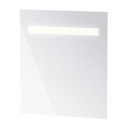 Oglinzi baie & Oglinzi cosmetice Oglinda cu iluminare LED Duravit Ketho 65x75cm, senzor, 9W, IP44, alb mat