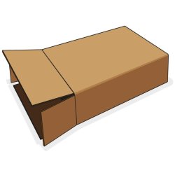 Decoratiuni  Cutie carton pentru protectia cutiei cadou Folda A3 Deep