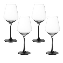 Cadouri pentru pasionati Set 4 pahare vin alb Villeroy & Boch Manufacture Rock Goblet, 227mm