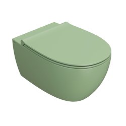 Default Category SensoDays Vas wc suspendat Globo 4All NoRim 54cm, verde lime