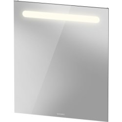 Oglinzi baie & Oglinzi cosmetice Oglinda cu iluminare LED Duravit No.1, 60x70cm, IP44, alb mat