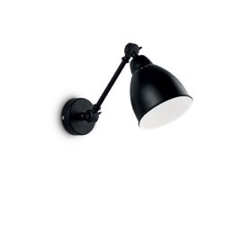 Mobilier & Iluminat Aplica Ideal Lux Newton AP1, 1x60W, 30x23cm, negru