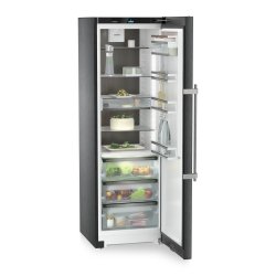 Aparate frigorifice Frigider cu o usa Liebherr Prime RBbsb 525i BioFresh, SuperSilent, 386 litri, clasa B, Black Steel
