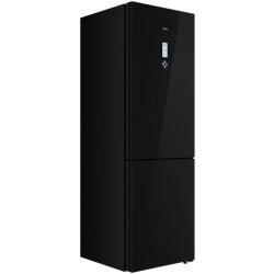 Combina frigorifica Teka RBF 74625 GBK NoFrost, 331 litri, Clasa D, cristal black