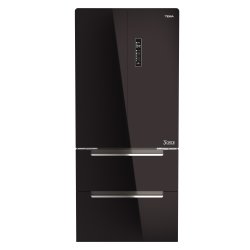Aparate frigorifice Combina frigorifica cu 4 usi Teka Maestro RFD 77820 GBK LongLife No Frost, compartiment Gourmet, Fuzzy Logic, IonClean, 500 litri net, clasa A++, Cristal Black