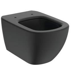 Vase WC Vas WC suspendat Ideal Standard Tesi AquaBlade, negru mat