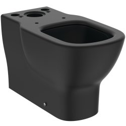 Vase WC Vas WC Ideal Standard Tesi AquaBlade back-to-wall, 36x66cm, negru mat