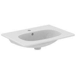 Obiecte sanitare Lavoar Ideal Standard Tesi Silk 62x45cm, montare pe mobilier, alb mat