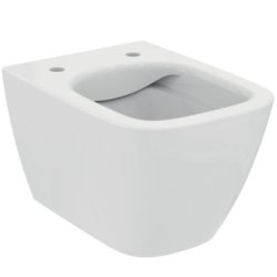 Vase WC Vas wc suspendat Ideal Standard i.life S Rimless+ 35.5x48cm, alb