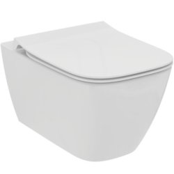 Obiecte sanitare Set vas WC suspendat Ideal Standard I.life B Rimless si capac slim cu inchidere lenta