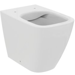 Obiecte sanitare Vas wc Ideal Standard i.life B Square Rimless+, back-to-wall, alb