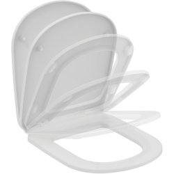 Obiecte sanitare Capac WC Ideal Standard i.life A Slim cu inchidere lenta