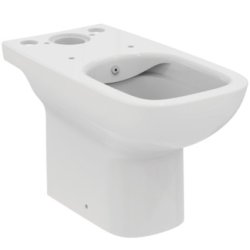 Vase WC Vas wc Ideal Standard i.life A Square Rimless+ cu functie de bideu, alb