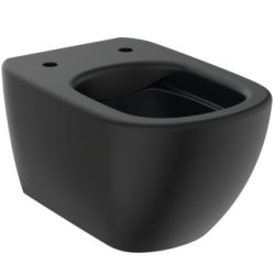 Vase WC Vas wc suspendat Ideal Standard Tesi Rimless+, Silk Black