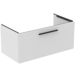Dulapuri si blaturi pentru lavoare baie Dulap baza Ideal Standard i.Life B cu 1 sertar, 100x50.5x44cm, alb mat