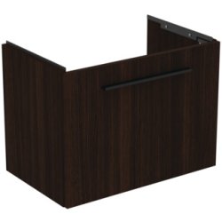 Dulapuri si blaturi pentru lavoare baie Dulap baza suspendat Ideal Standard i.life S cu un sertar, 60cm, stejar cafeniu