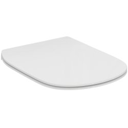 Obiecte sanitare Capac WC Ideal Standard Tesi slim pentru vas cu functie de bideu, alb