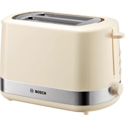 Produse Noi Prajitor de paine Bosch TAT7407, compact, 2 felii, bej