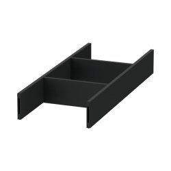 Produse Noi Compartiment interior pentru sertar Duravit Vitrium, 105x321mm, negru